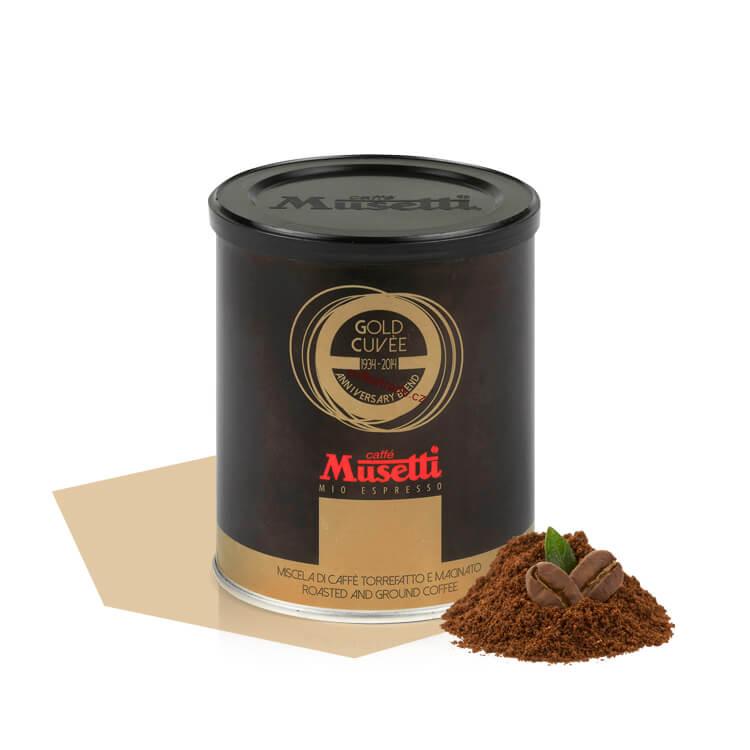 Caffe Musetti - Gold Cuvé 250 g (mletá káva)