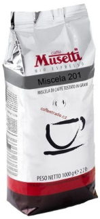 Caffe Musetti - 201 (zrnková káva) 1 kg