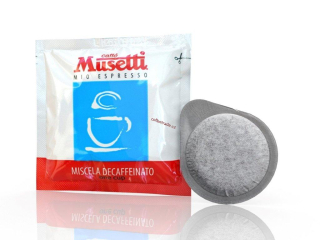 Caffe Musetti - bezkofeinová káva PODS (1 ks) 